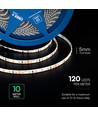 120 VT-2835 LED-lysbånd 8W/m - Cree-chip 4000K IP20 24V 5mm dobbel PCB (10m/rull) (pris/m)