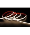5 m. vanntett HiCri slim COB-strip - 230V, IP67, 296 LED, 10W/m, tape på baksiden