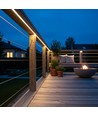 5m 230V RA93 vanntett HiCri slim COB strip - Inne/Ute, IP67, 296 LED, 10W/m, tape på baksiden
