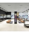 Dobbel GU10 innfellingsspot - Firkantet, hvit/sort, aluminium, uten lyskilde