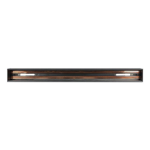 1,5m sort magnetisk skinne til innfelling - Aluminium, Magnetic Track Lights