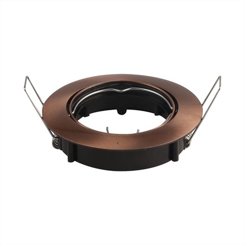 GU10 Bronze Downlight - Rund, IP20, flott design