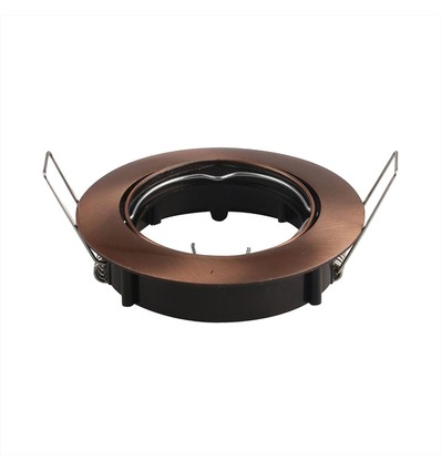 GU10 Bronze Downlight - Rund, IP20, flott design