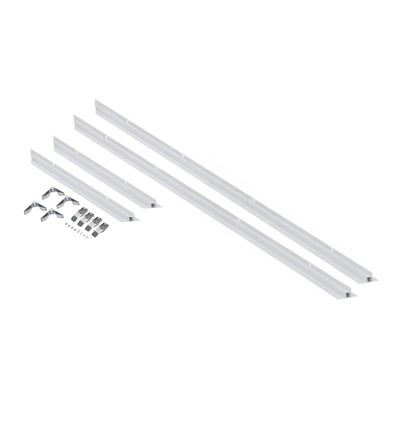 Algine panel - ramme for innfelt montering, 300x1200mm