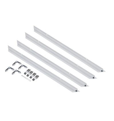 600x600 Algine panel - ramme for innfelt montering av armatur