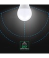 A65 VT-2017 LED 17W E27 - plastpære, Cree-chip, 3000K, 200°, 6 års garanti