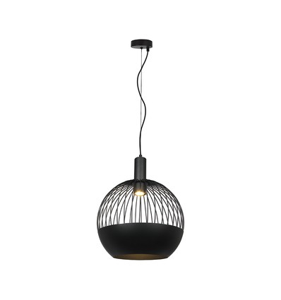 400x480mm VT-89014 hengelampe - GU10, dekorativ, matt sort hus