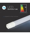 120cm / 18W T8 LED rør til fisk og skalldyr - RA95, glass, 160 grader, erstatter 36W