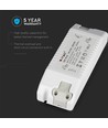 72W / 1600mA LED driver til panel - 30-42V, flicker free, 5 års garanti, IP20 innendørs