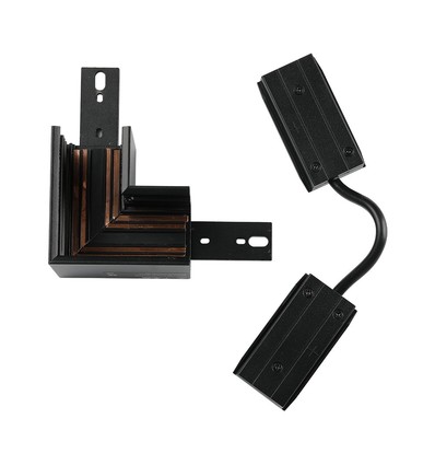 90° hjørneforbinder - til magnetisk skinne, V-Tac