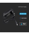 30W / 12V DC strømforsyning til LED strips - 2.5A, IP44, Jack stikk