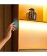 Skjult touch-dimmer for LED-strip - Hvit, 12V (72W), 24V (144W), opptil 2,5cm tykkelse