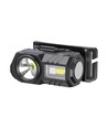 3W LED hodelykt - IP43, hvitt og RGB-lys, 8 lysfunksjoner, inkl. brakett