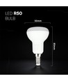 Vt-250 LED-pære 4,8W E14 - R50, Cree-chip, 4000K, 6 års garanti