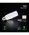T37 VT-237 LED 7,5W E27 - plastpære, Cree-chip, 6500K, 6 års garanti