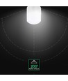 E14 2W LED pære - Cree chip, 6 års garanti, T26