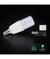 E14 7,5W LED pære - T37, 660lm, 4000K, nøytral hvit, erstatter 55W