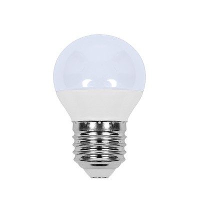 G45 VT-1830 LED 3,7W E27 - plastpære, Cree-chip, 4000K, 6 års garanti