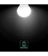 E27 3,7W LED kronepære - G45, 320lm, erstatter 25W, 180°