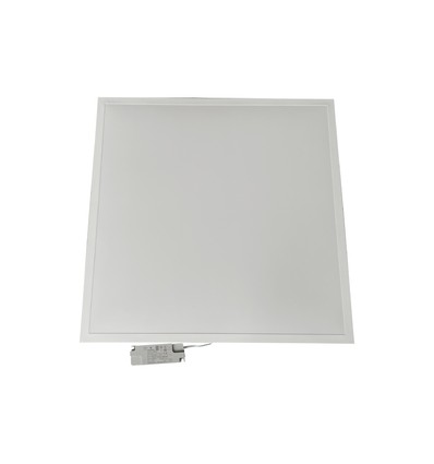 60x60 LED-panel, 40W - Høyde: 33mm, 120 lm/W, 5 års garanti, hvit kant