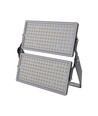 500W LED lyskaster - 135lm/W, IP65, 67.500lm, sort kabinett, utendørs