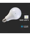 E27 20W LED pære - A80, Samsung LED chip, 120lm/W