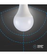 E27 20W LED pære - A80, Samsung LED chip, 120lm/W