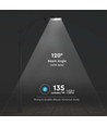 150W LED gatelykt, Samsung LED chip - 135lm/W, IP65, 6500K, 5 års garanti