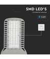 150W LED gatelykt, Samsung LED chip - 135lm/W, IP65, 6500K, 5 års garanti