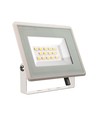 10W LED lyskaster - IP65, hvit, 3000K, 110 grader, utendørs