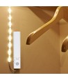 1m 2,4W LED strip med batteriboks og sensor - 6V, IP65, 4000K, PIR sensor, inkl. 3M tape
