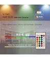 A60 VT-2229 LED 8,5W E27 - Smart pære, RF-styring, 24 knapper, RGB+3000K, dimbar