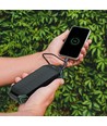 30.000mAh Solar Powerbank med trådløs lading, 20W - Sort, 111Wh, aluminium, USB-C PD, solcellepanel