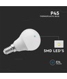 E14 4,5W LED kronepære - P45, Samsung LED chip, 5 års garanti