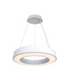 60cm 50W LED designer pendel, dimbar - 4000K, 6100lm, hvit, Triac dimbar