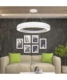 90W LED designer pendellampe, dimbar - 11000lm, 360°, 4000K, Triac fasedim, SMD LED