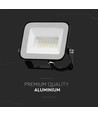 30W LED lyskaster, Samsung LED chip - IP65, sort, 3000K, PRO-Series, utendørs