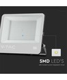 200W LED lyskaster, Samsung LED chip - 160lm/W, IP65, sort, 4000K, utendørs