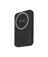 10000mAh magnetisk trådløs powerbank, 20W - Sort, inkl. metallring