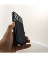 10000mAh magnetisk trådløs powerbank, 20W - Sort, inkl. metallring