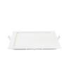 6W Firkantet LED innfellingspanel - 490lm, 6400K, Hull: 11x11 cm, Mål: 12x12 cm, flicker free