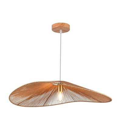 E27 Designer pendeloppheng i tau - 1 meter, maks 40W, IP20, Ø80cm, 2 års garanti
