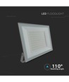 100W LED lyskaster, hvit - 95lm/W, IP65, 6500K, utendørs
