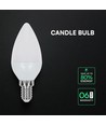 E14 5,5W LED kertepære - 470lm, 200°, erstatter 40W