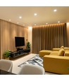 GU10 10W LED pære - 1000lm, 110 grader, Samsung LED chip, matt glass