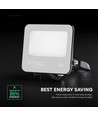 30W LED lyskaster - 135lm/W, Cree-chip, 6 års garanti, arbeidslampe, IP65 utendørs