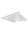 6x LED-paneler 60x60 i ramme - Høyde:28mm, 40W, for direkte montering