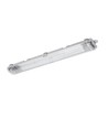 12 stk. Limea T8 LED dobbeltarmatur - Inkl. 24 stk. 24W 150cm LED-rør, IP65 vanntett
