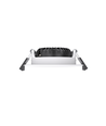 10x LEDlife DimToWarm+CCT RA96, hvit innfellingsspot - Hull: Ø6,8 cm, Mål: Ø8,3 cm, 7W, hvit kant, dimbar, 230V
