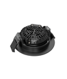 10x LEDlife DimToWarm+CCT RA96 sort innfellingsspot - Hull: Ø6,8 cm, Mål: Ø8,3 cm, 7W, hvit kant, dimbar, 230V